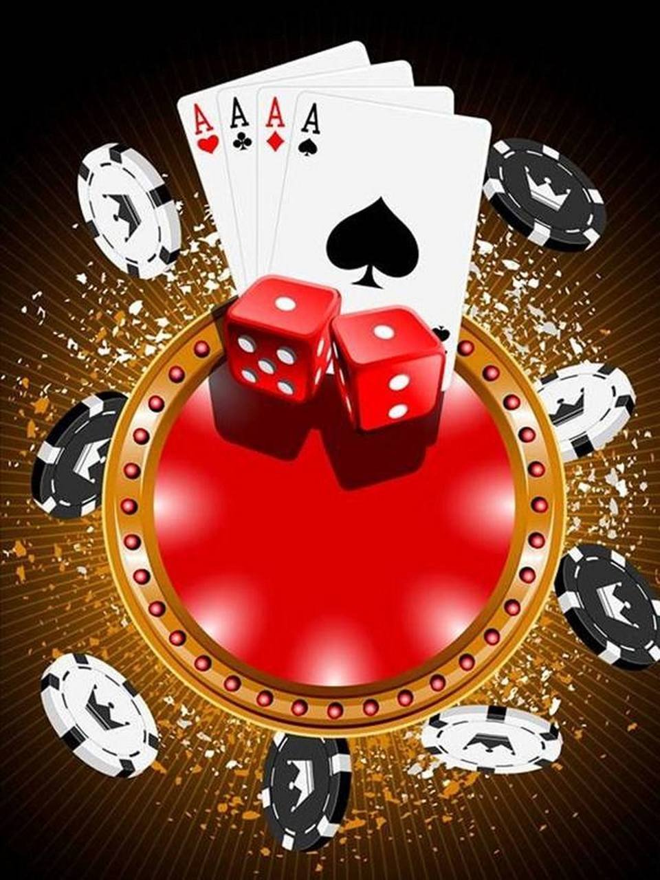 Dealer mybet188 membagikan kartu Three Card Poker di studio live profesional